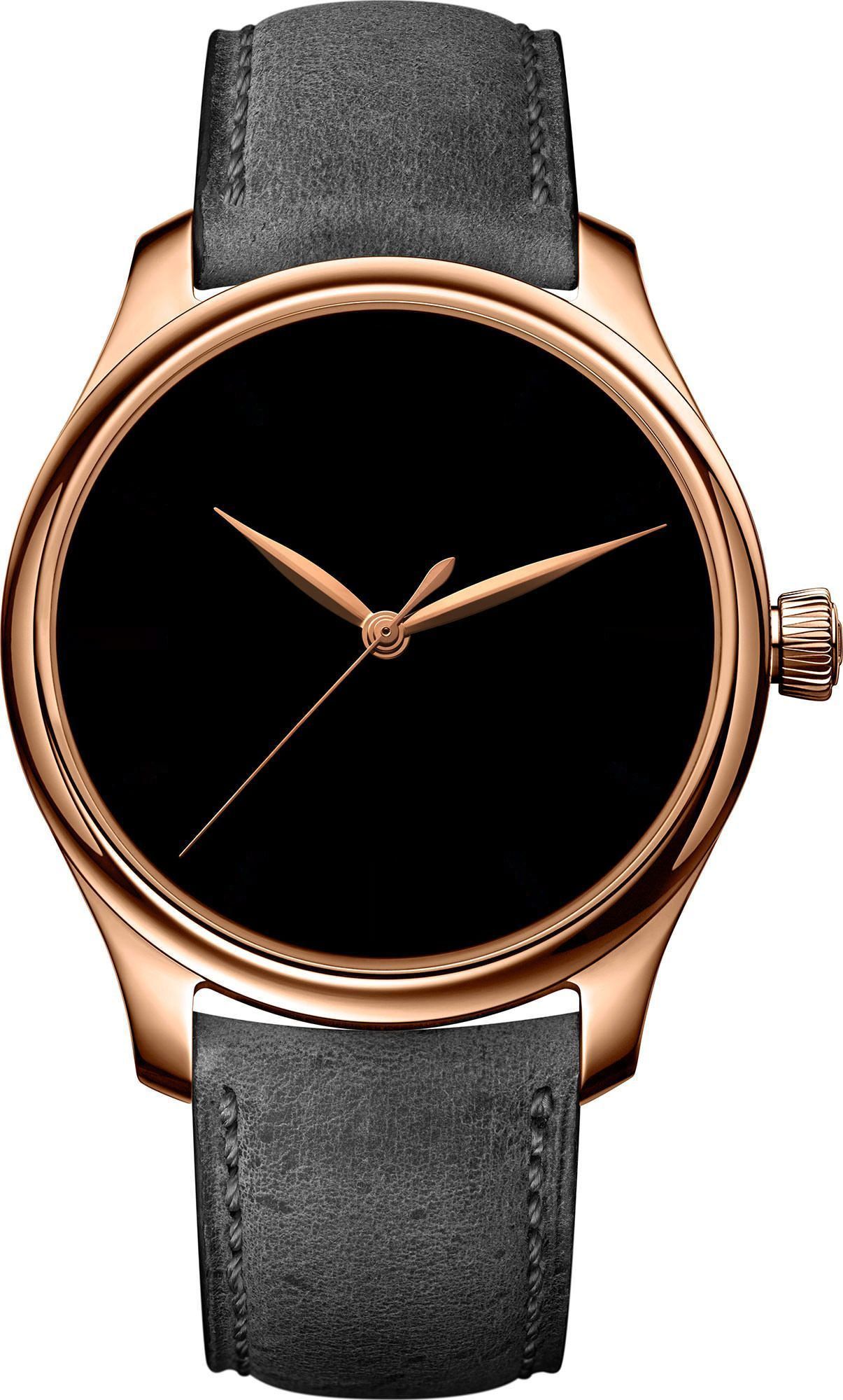 H. Moser & Cie. Endeavour Centre Seconds Vantablack® Dial 40 mm Automatic Watch For Men - 1