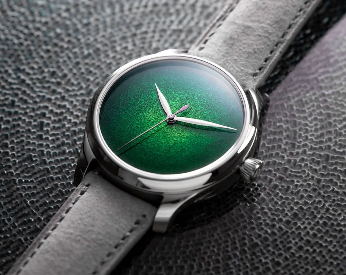 H. Moser & Cie. Centre Seconds Concept 40 mm Watch in Green Dial For Men - 3