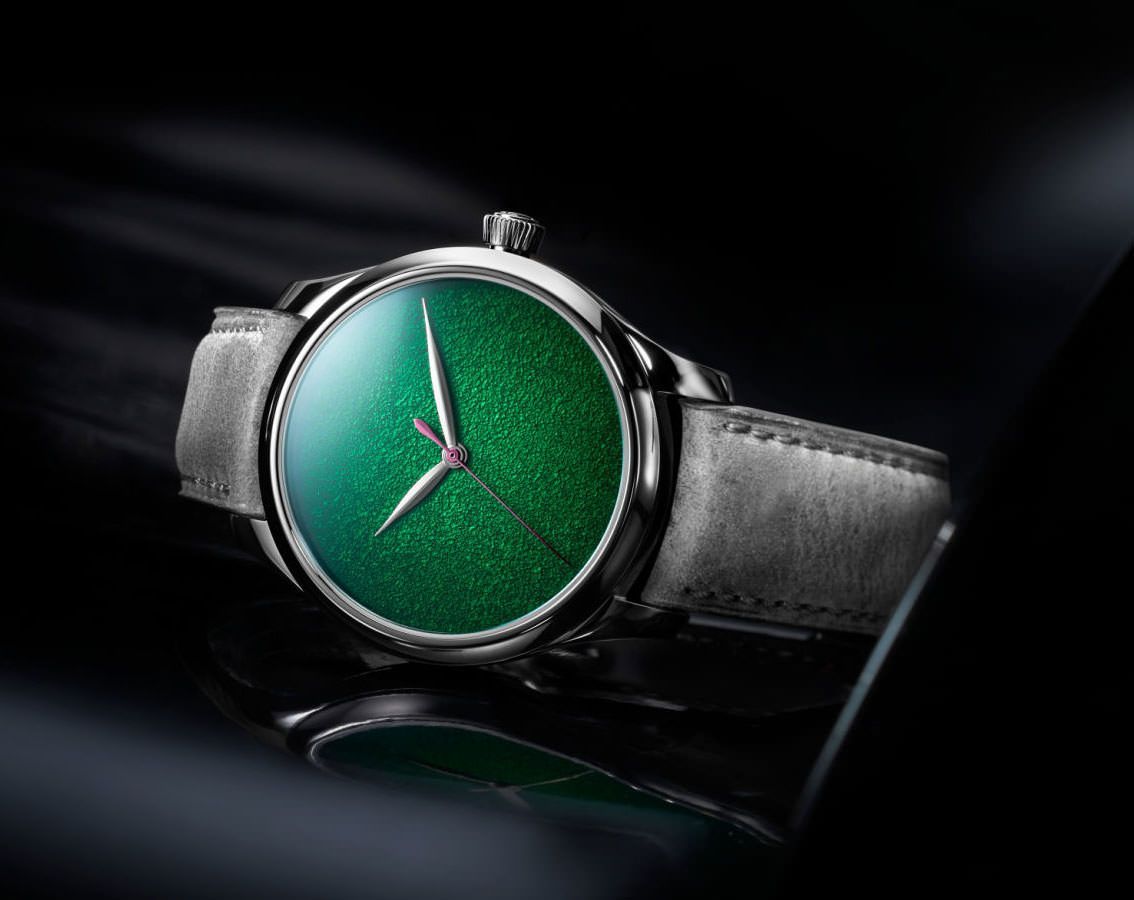 H. Moser & Cie. Centre Seconds Concept 40 mm Watch in Green Dial For Men - 7
