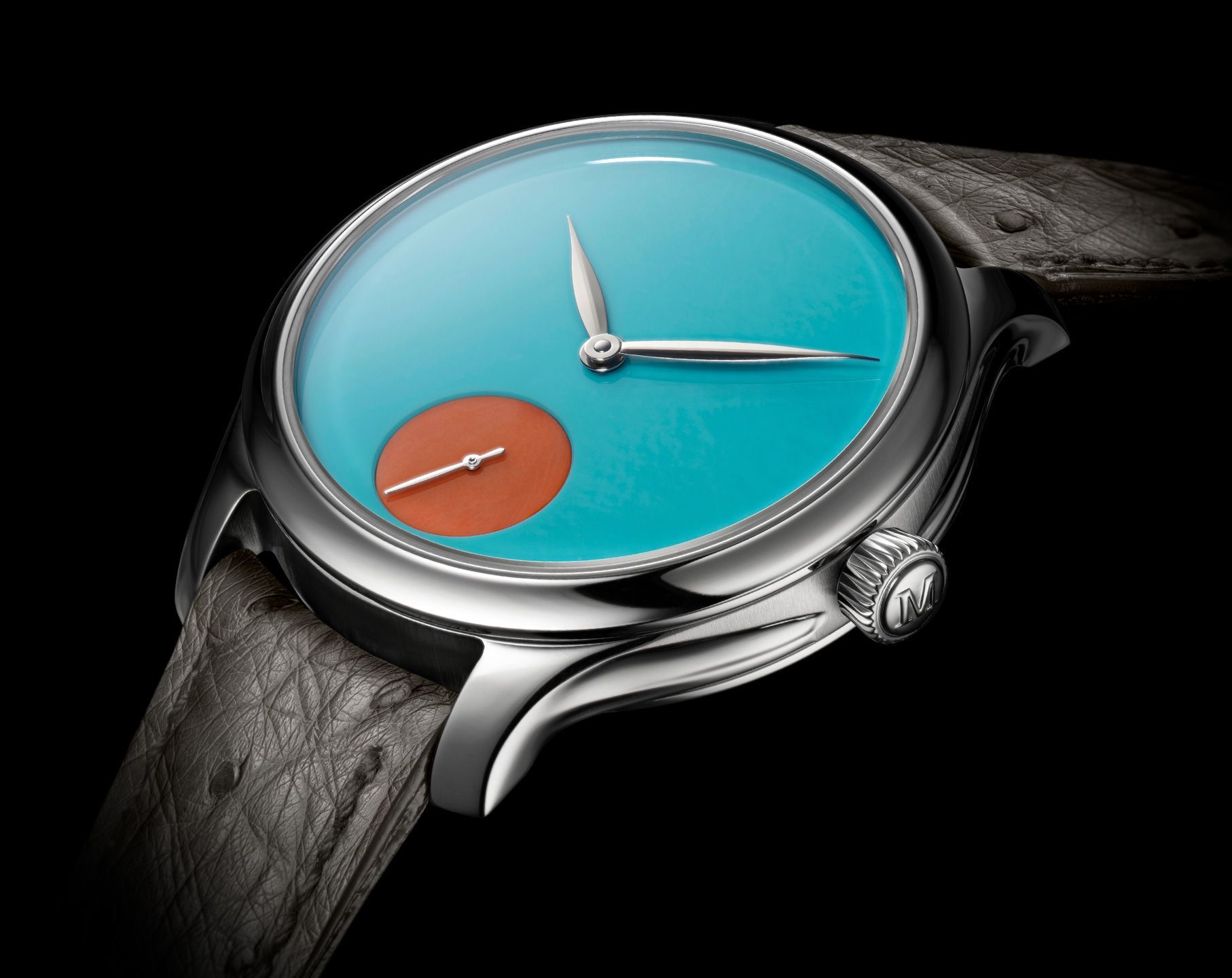H. Moser & Cie. Endeavour Small Seconds Turquoise Dial 38 mm Automatic Watch For Unisex - 5