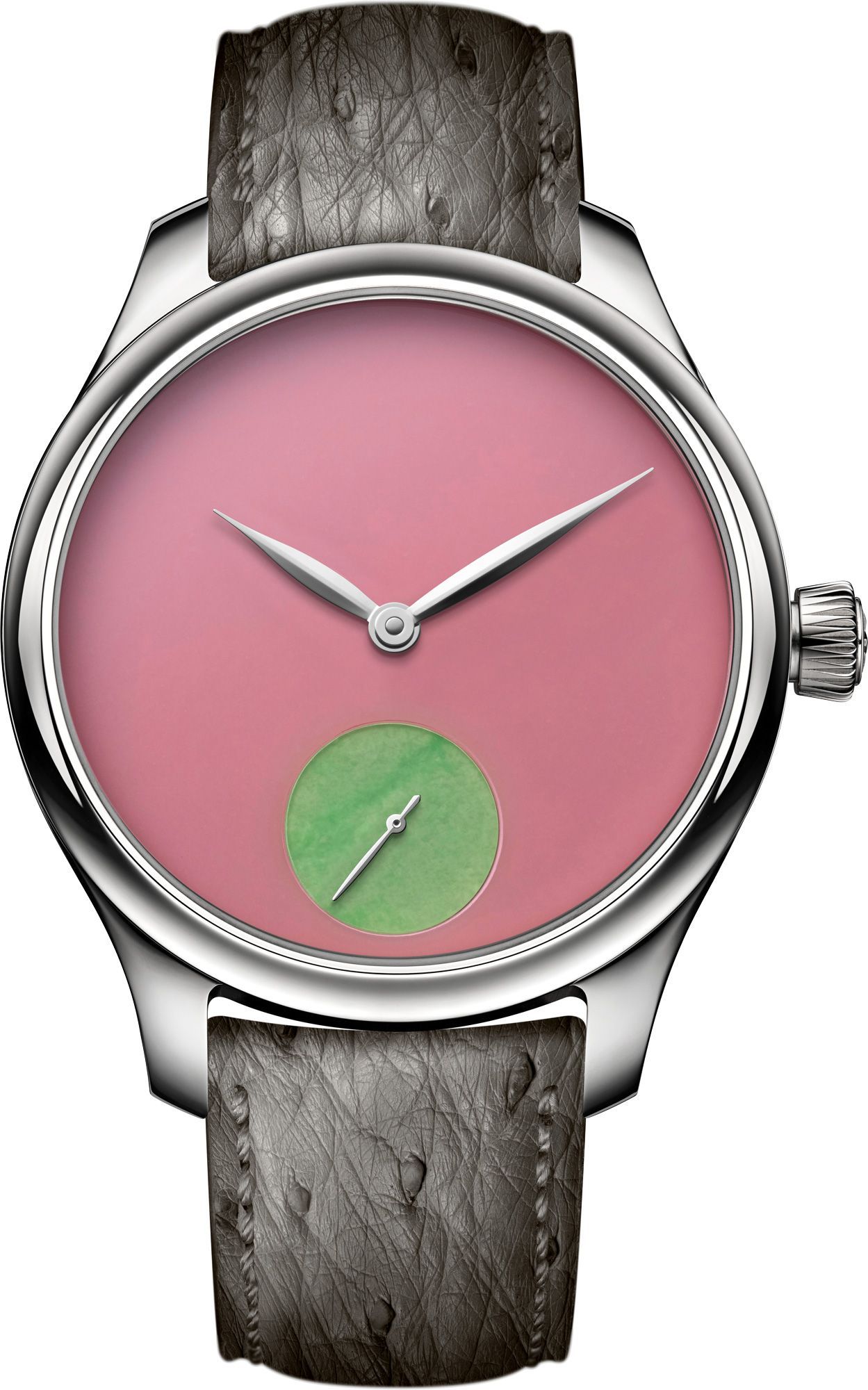H. Moser & Cie. Endeavour Small Seconds Pink Dial 38 mm Automatic Watch For Unisex - 1