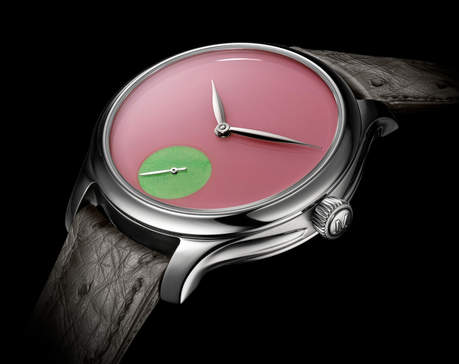 H. Moser & Cie. Endeavour Small Seconds Pink Dial 38 mm Automatic Watch For Unisex - 5