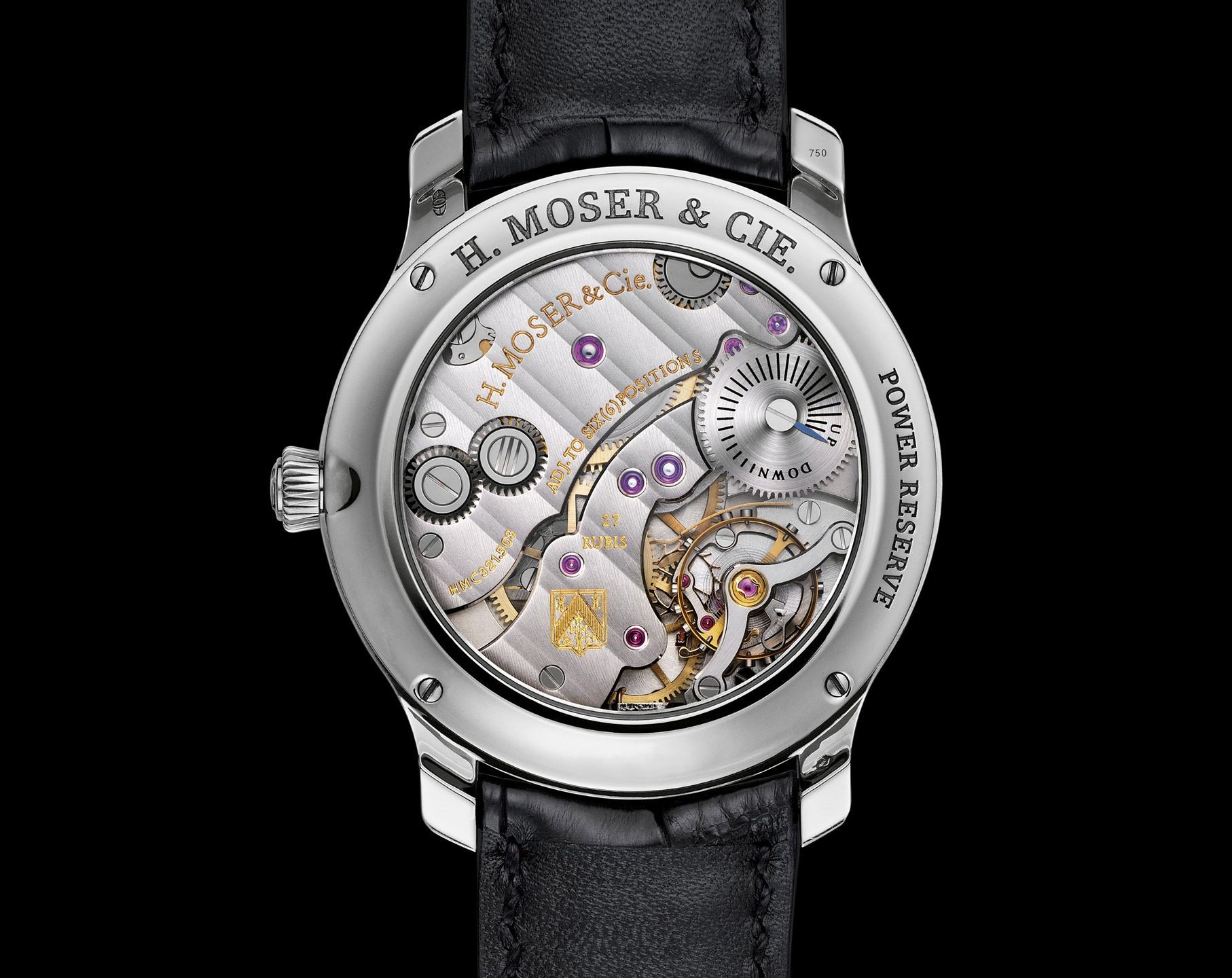 H. Moser Cie. Small Seconds 38.8 mm Watch in Silver Dial