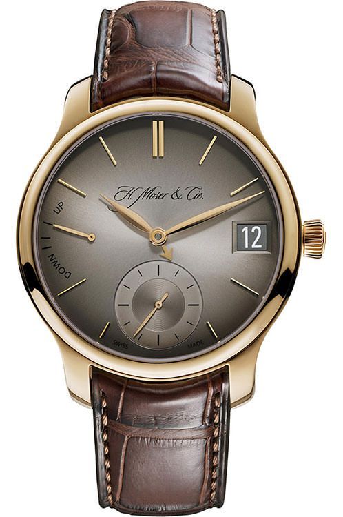 H. Moser Cie. Perpetual Calendar 40.8 mm Watch in Fume Dial