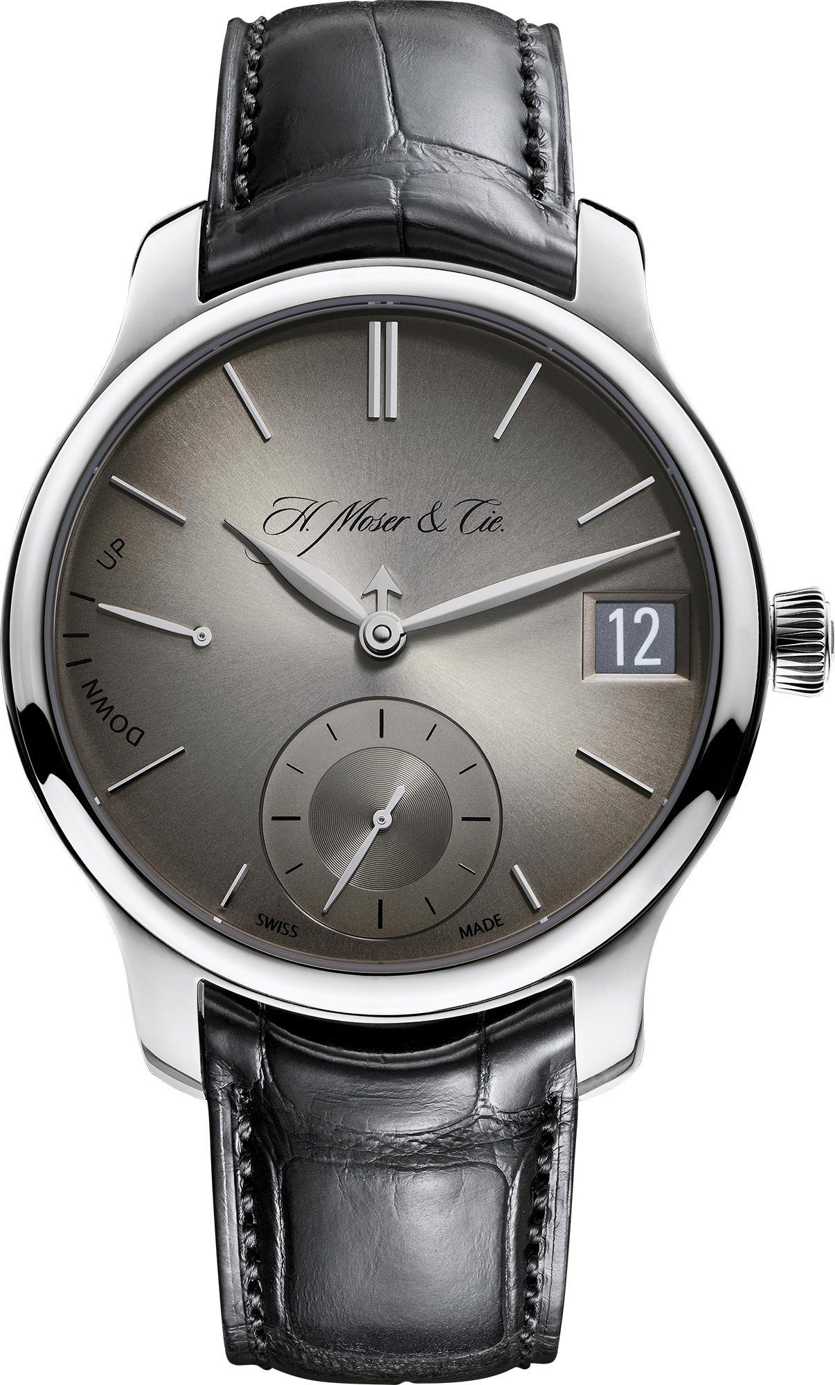 H. Moser & Cie. Endeavour Perpetual Calendar Fume Dial 40.8 mm Manual Winding Watch For Men - 1