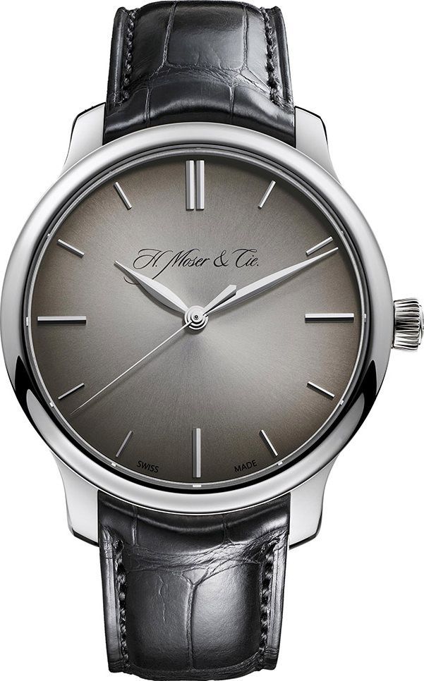 H. Moser & Cie. Endeavour  Grey Dial 40.8 mm Manual Winding Watch For Men - 1