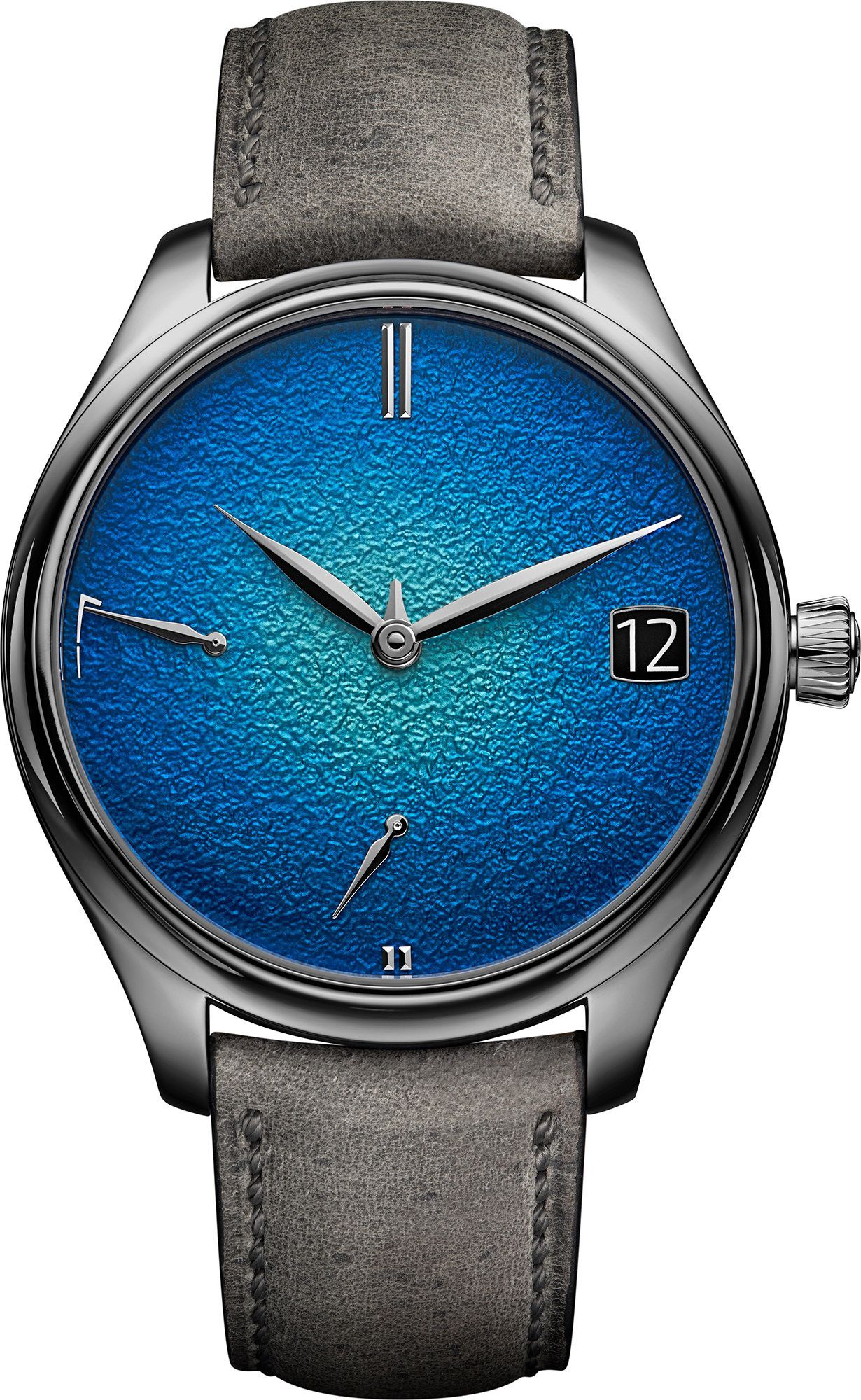 H. Moser & Cie. Perpetual Calendar 42 mm Watch in Blue Dial For Men - 1