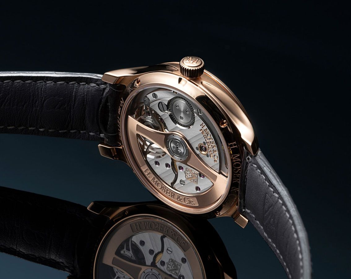 H. Moser & Cie. Endeavour Tourbillon Blue Dial 38 mm Automatic Watch For Men - 2