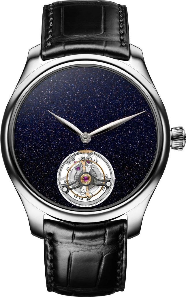 H. Moser & Cie. Endeavour Tourbillon Blue Dial 40 mm Automatic Watch For Men - 1