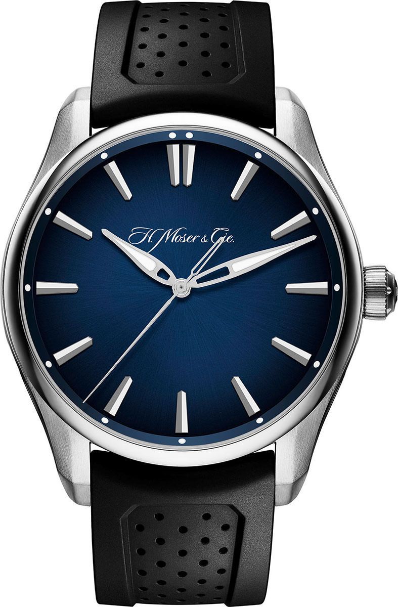 H. Moser & Cie. Pioneer Centre Seconds Blue Dial 42 .8 mm Automatic Watch For Men - 1