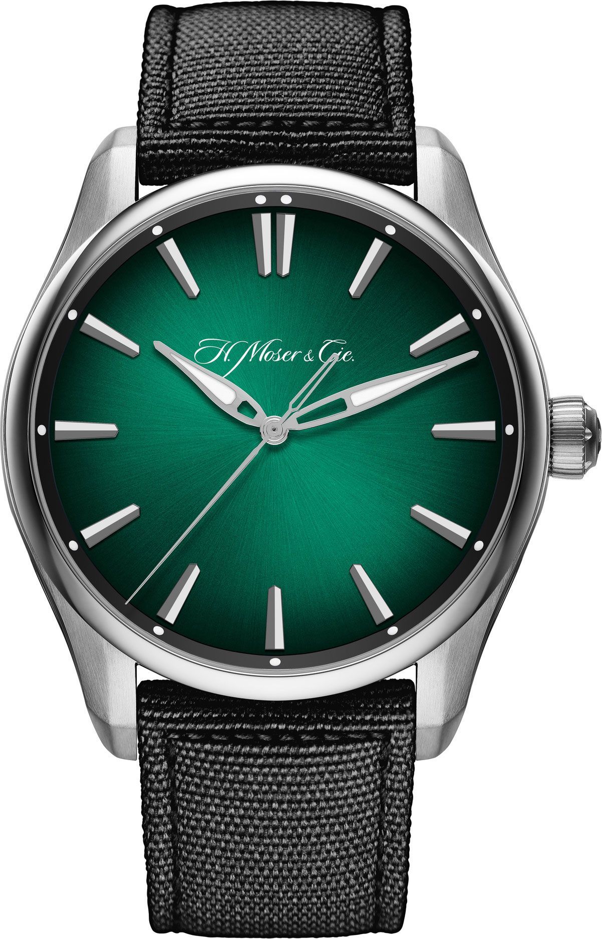 H. Moser & Cie. Pioneer Centre Seconds Green Dial 42 .8 mm Automatic Watch For Men - 1