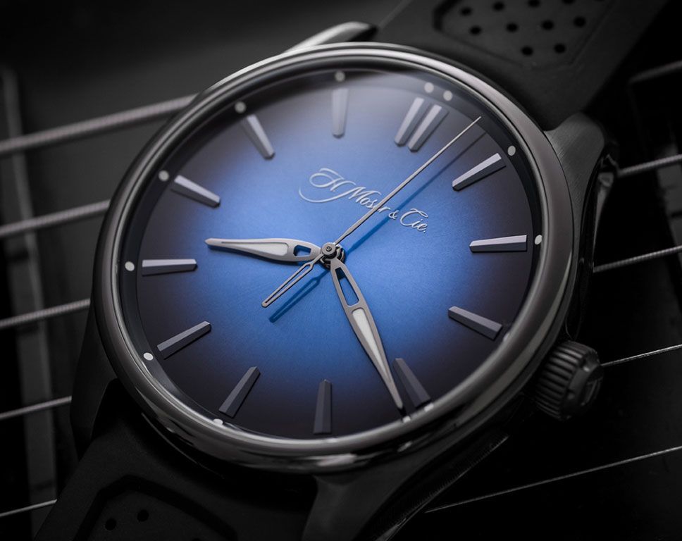 H. Moser & Cie. Centre Seconds 42.8 mm Watch in Blue Dial For Men - 5