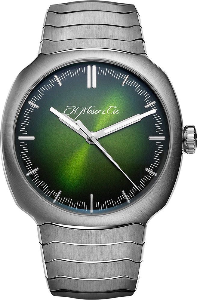 H. Moser & Cie. Streamliner Centre Seconds Green Dial 40 mm Automatic Watch For Men - 1