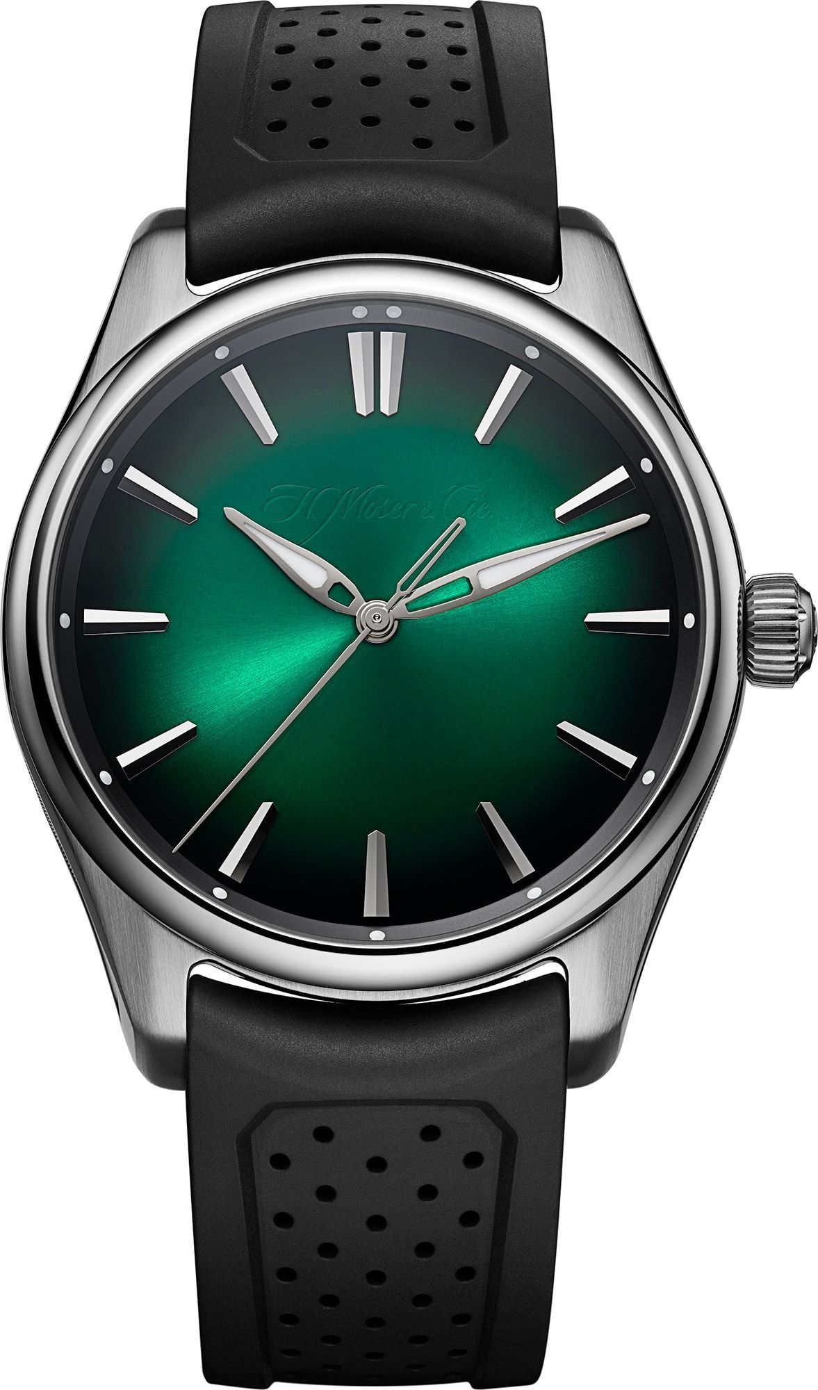 H. Moser & Cie. Pioneer Centre Seconds Green Dial 40 mm Automatic Watch For Men - 1