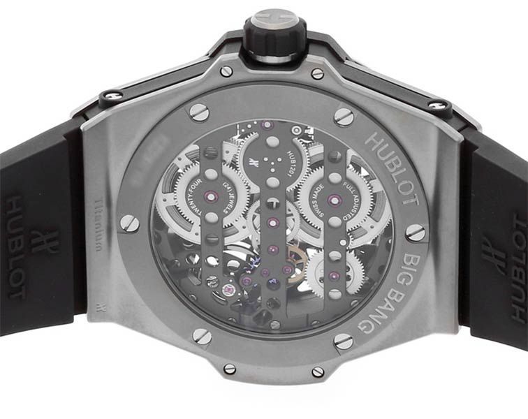 Hublot Big Bang Meca-10 Skeleton Dial 45 mm Manual Winding Watch For Men - 4