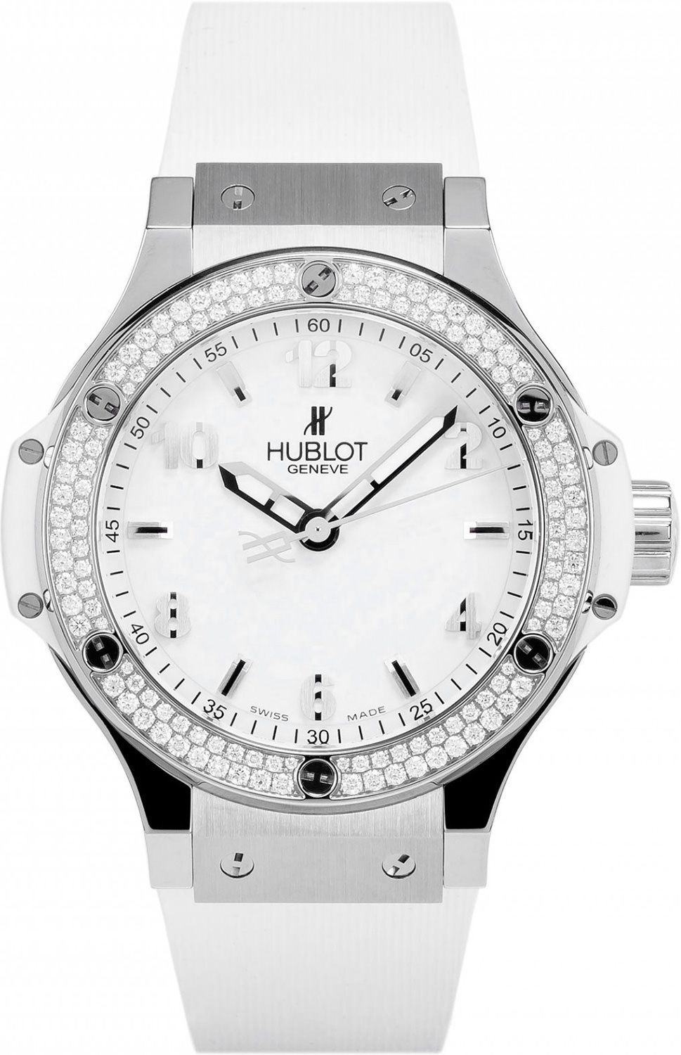 Hublot Big Bang Original White Dial 38 mm Quartz Watch For Women - 1