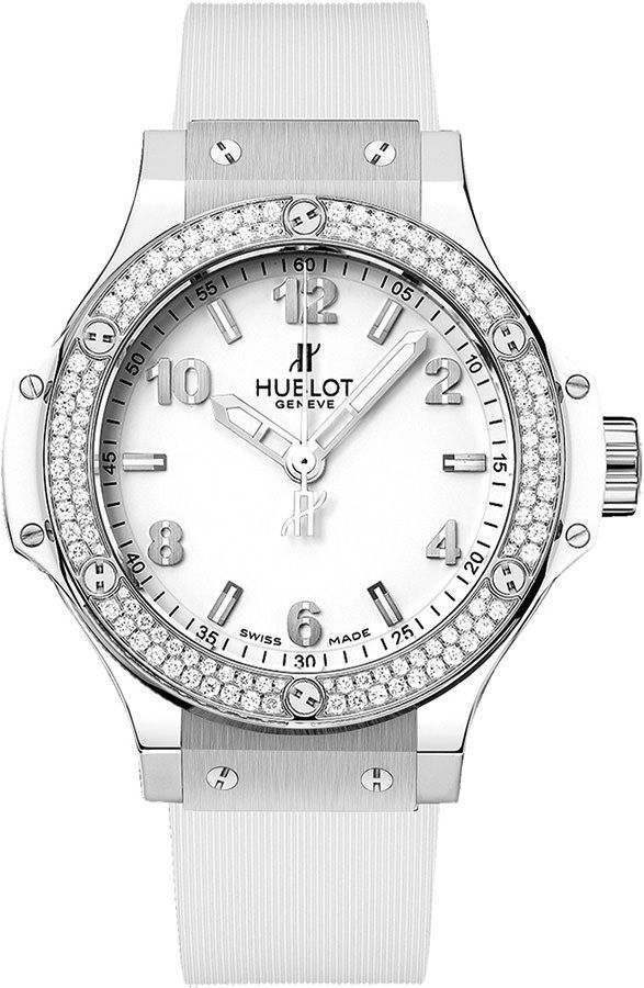 Hublot  38 mm Watch in White Dial For Women - 1