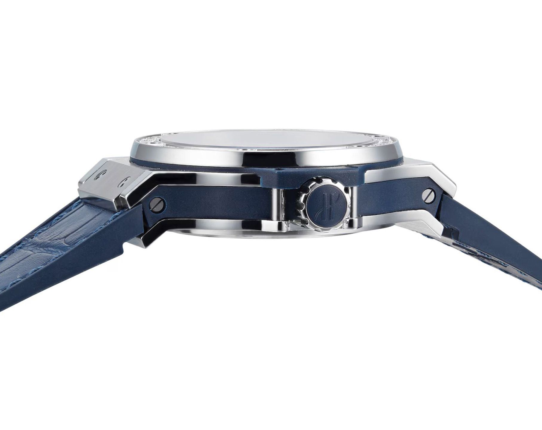 Hublot Big Bang Original Blue Dial 38 mm Quartz Watch For Women - 8