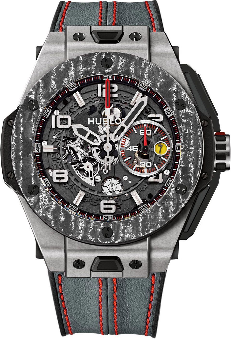 Hublot Big Bang Ferrari Grey Dial 45 mm Automatic Watch For Men - 1