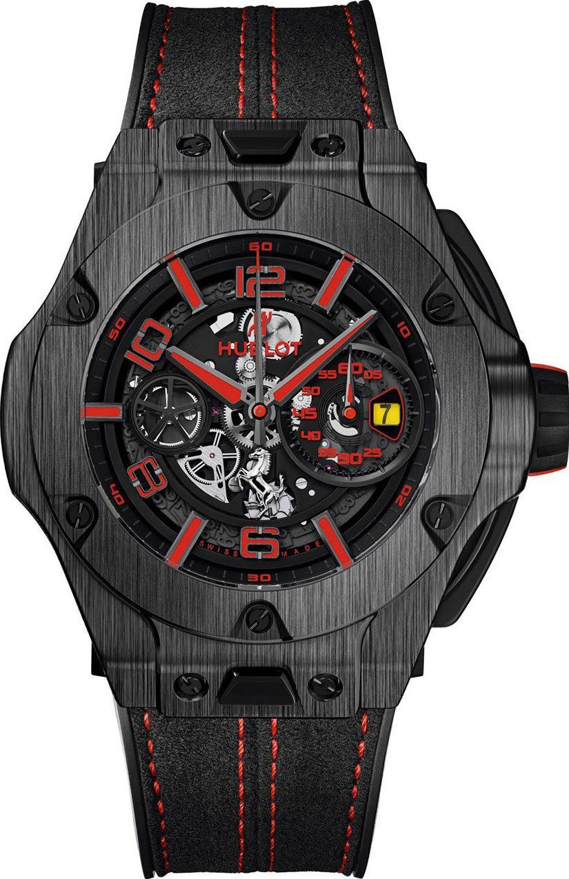 Hublot Big Bang Ferrari Black Dial 45 mm Automatic Watch For Men - 1