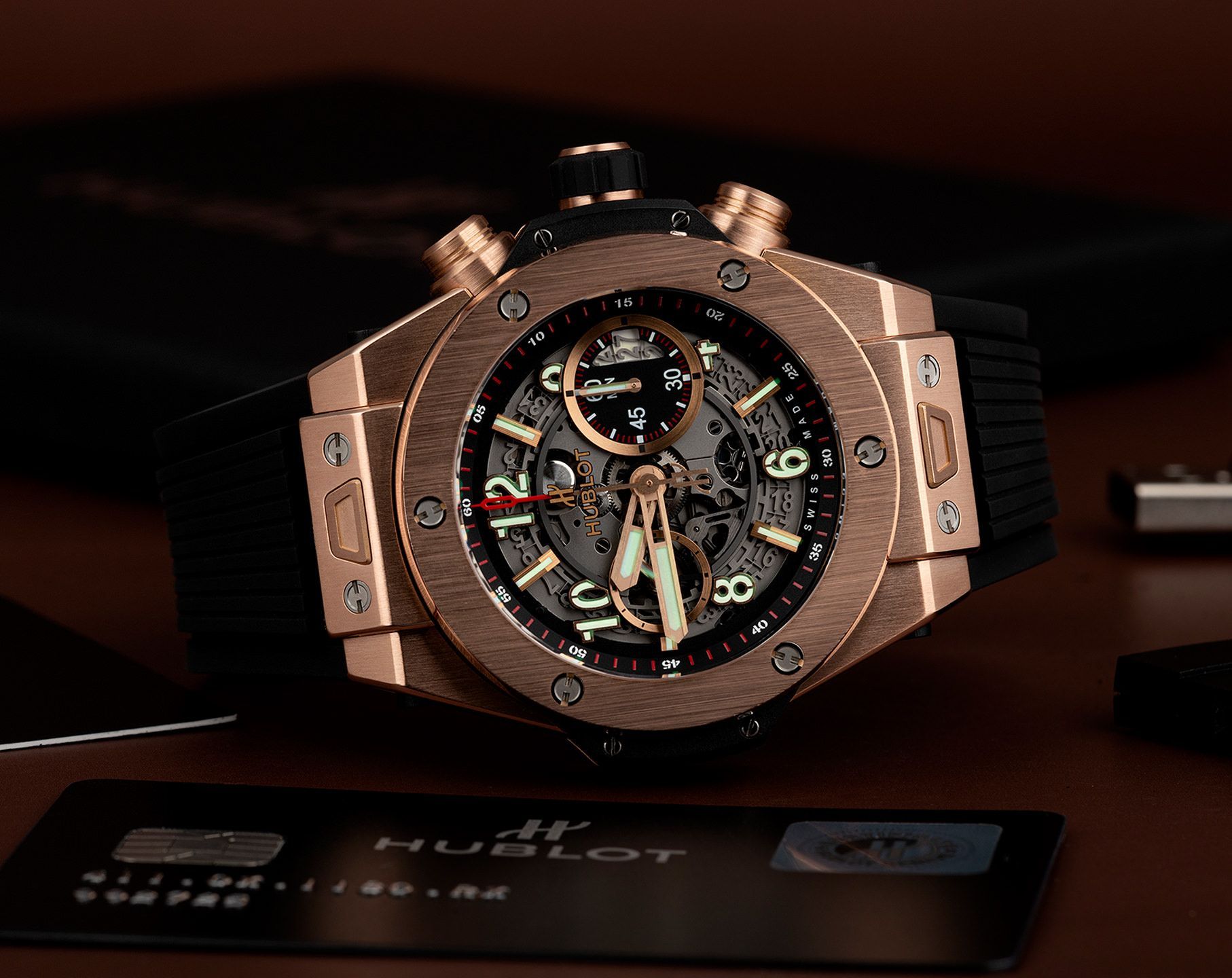 Hublot Big Bang Unico Skeleton Dial 45 mm Automatic Watch For Men - 5