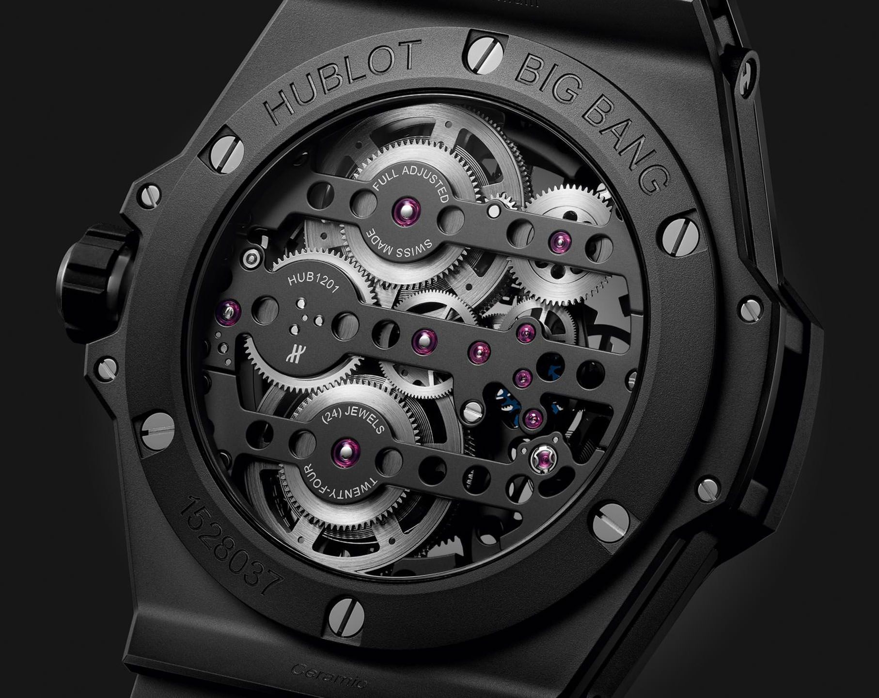 Hublot Big Bang Meca-10 Skeleton Dial 45 mm Manual Winding Watch For Men - 5