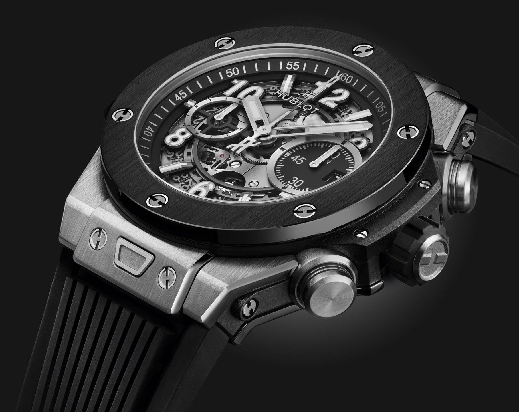 Hublot Big Bang Unico Skeleton Dial 44 mm Automatic Watch For Men - 4