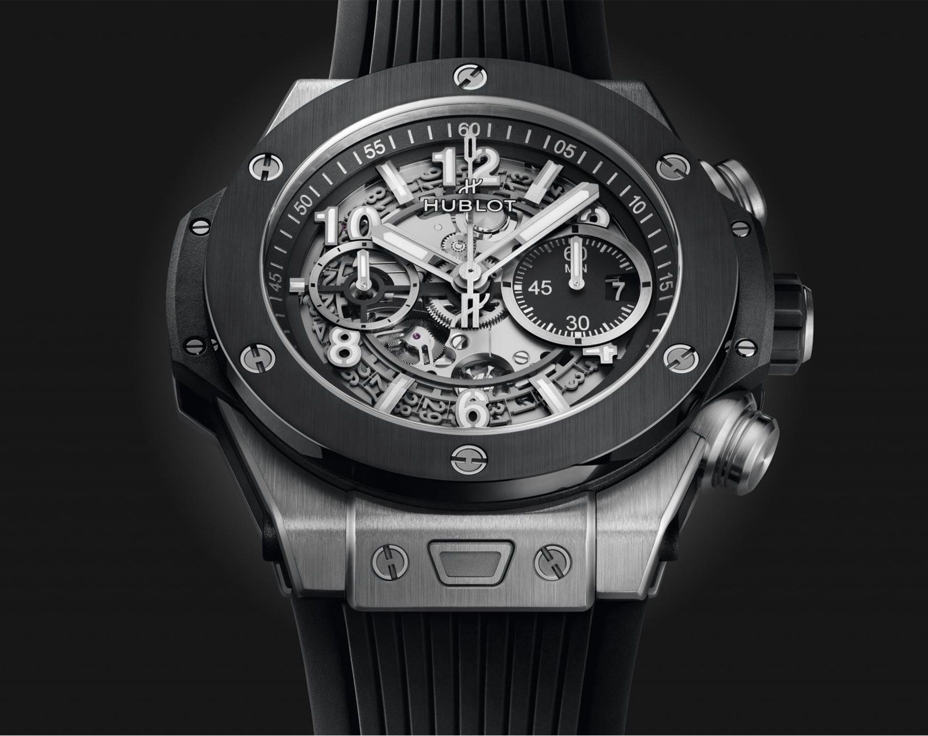 Hublot Big Bang Unico Skeleton Dial 44 mm Automatic Watch For Men - 5