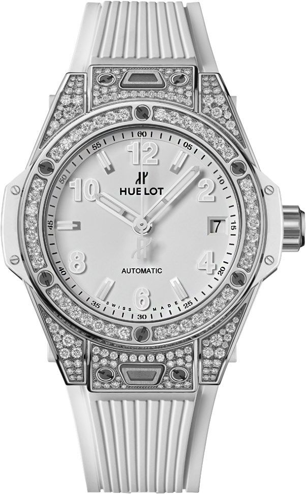 Hublot Big Bang 3-Hands White Dial 39 mm Automatic Watch For Women - 1