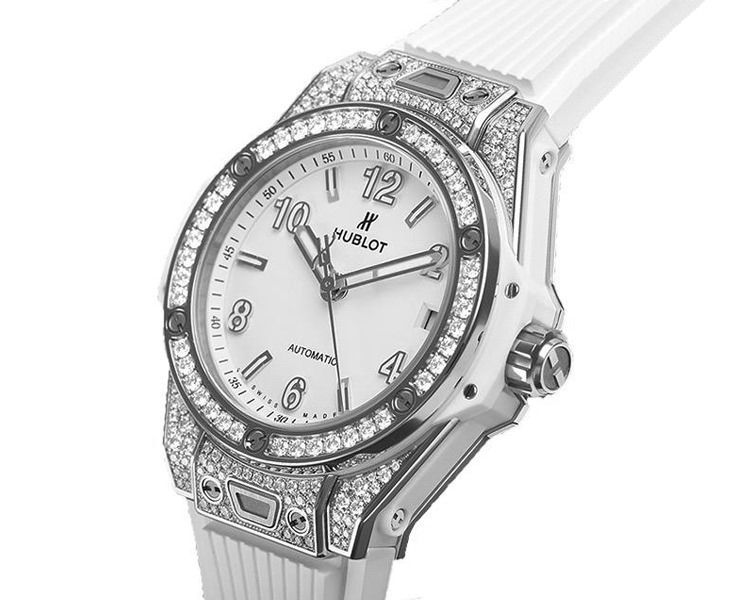 Hublot Big Bang 3-Hands White Dial 39 mm Automatic Watch For Women - 4