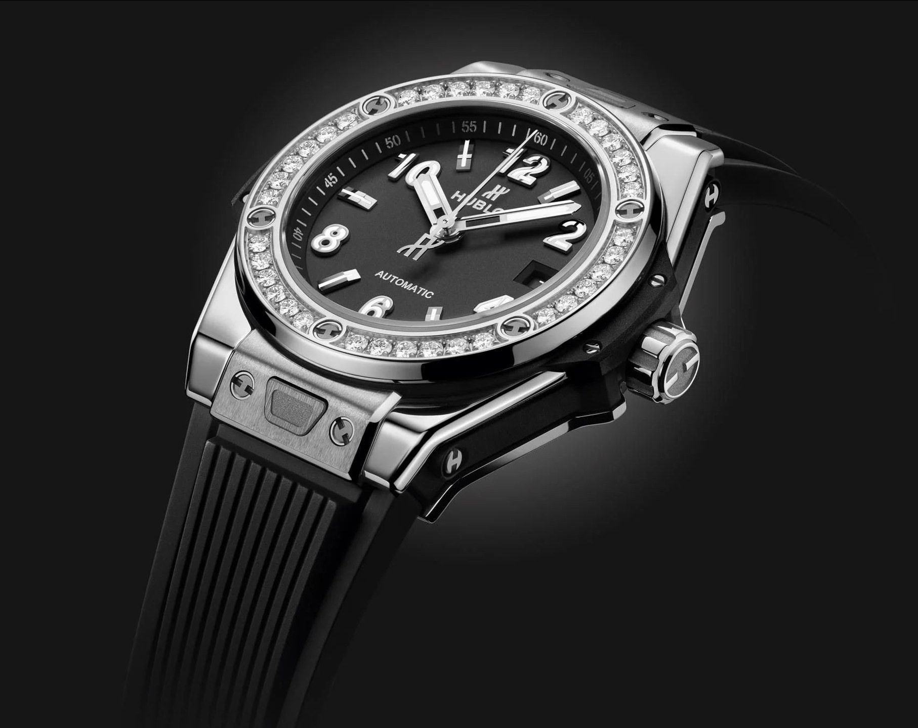 Hublot Big Bang 3-Hands Black Dial 39 mm Automatic Watch For Women - 5