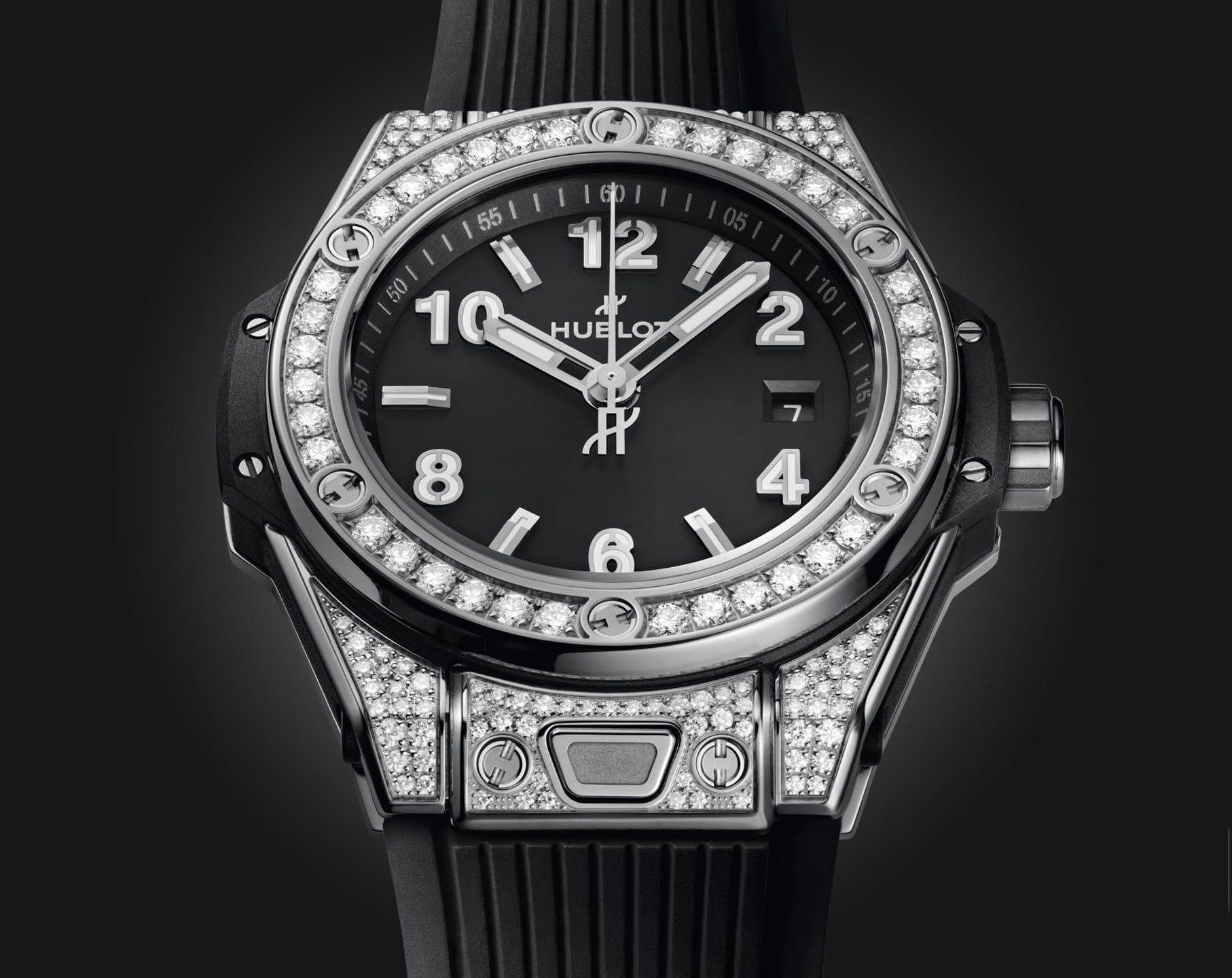 Hublot Big Bang 3-Hands Black Dial 39 mm Automatic Watch For Women - 3