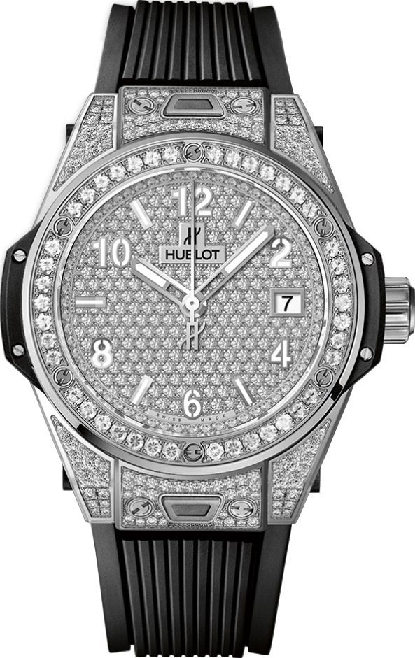 Hublot Big Bang  Diamond pavé Dial 39 mm Automatic Watch For Women - 1