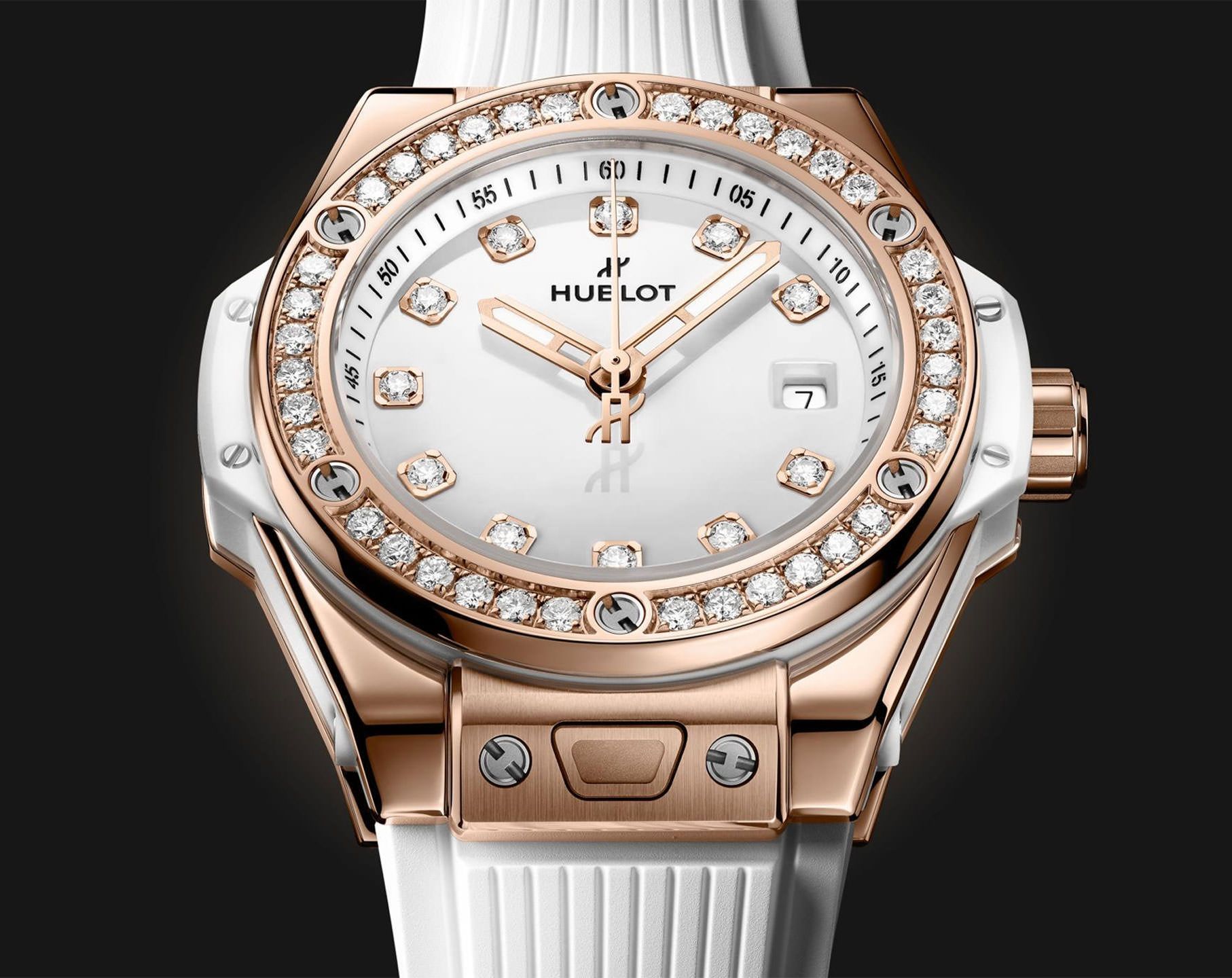 Hublot Big Bang 3-Hands White Dial 33 mm Automatic Watch For Women - 5