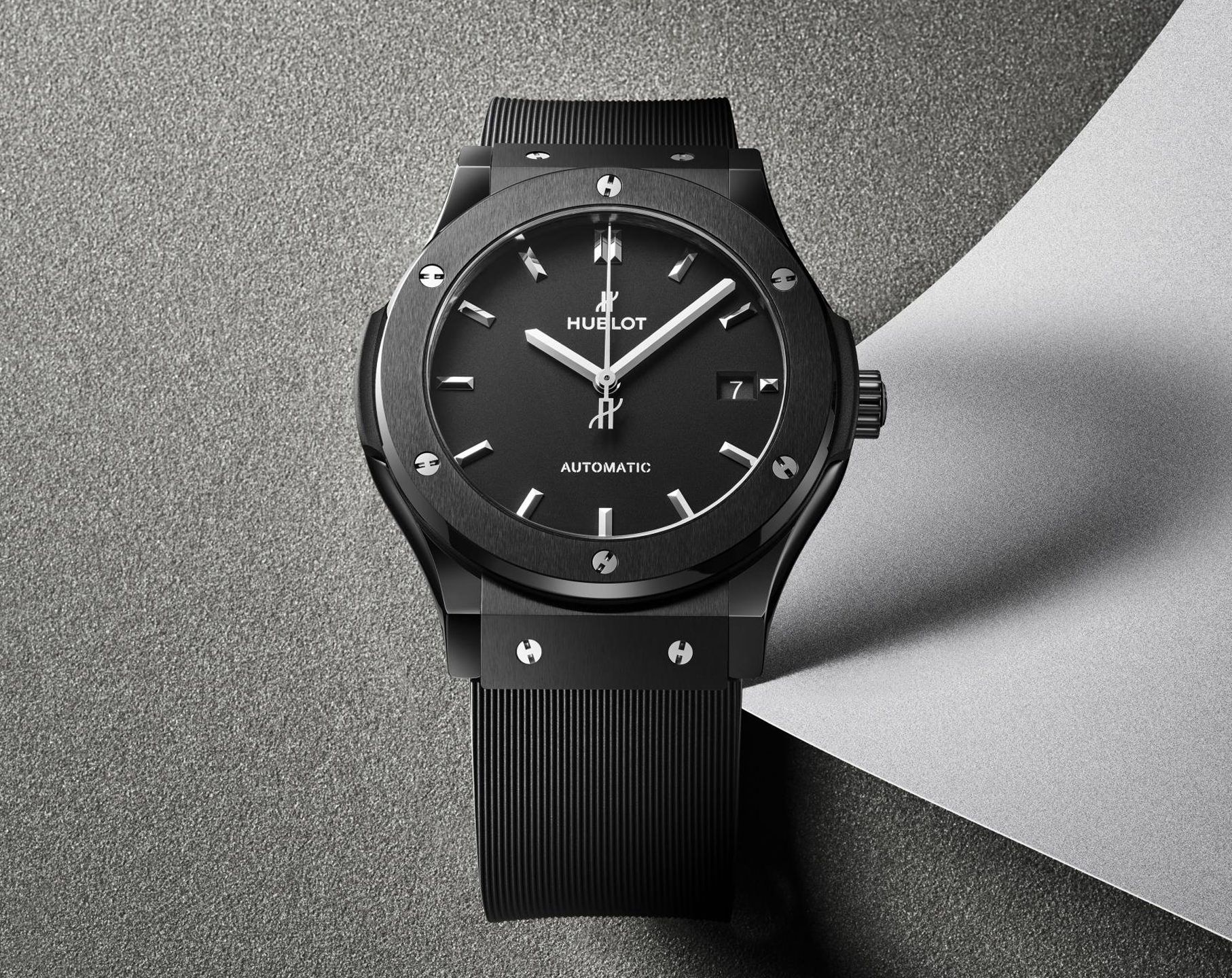 Hublot Classic Fusion 3-Hands Black Dial 45 mm Automatic Watch For Men - 6