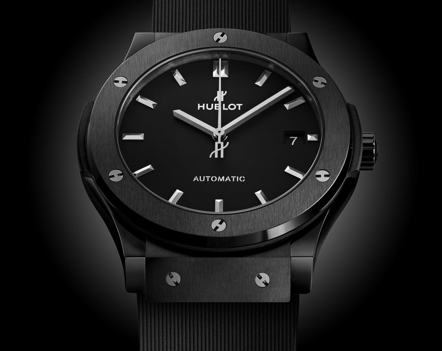 Hublot Classic Fusion 3-Hands Black Dial 45 mm Automatic Watch For Men - 9