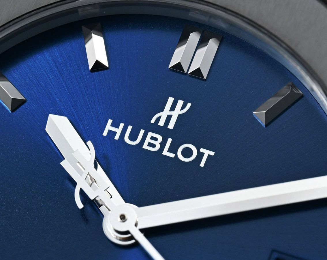 Hublot 3 Hands 45 mm Watch in Blue Dial