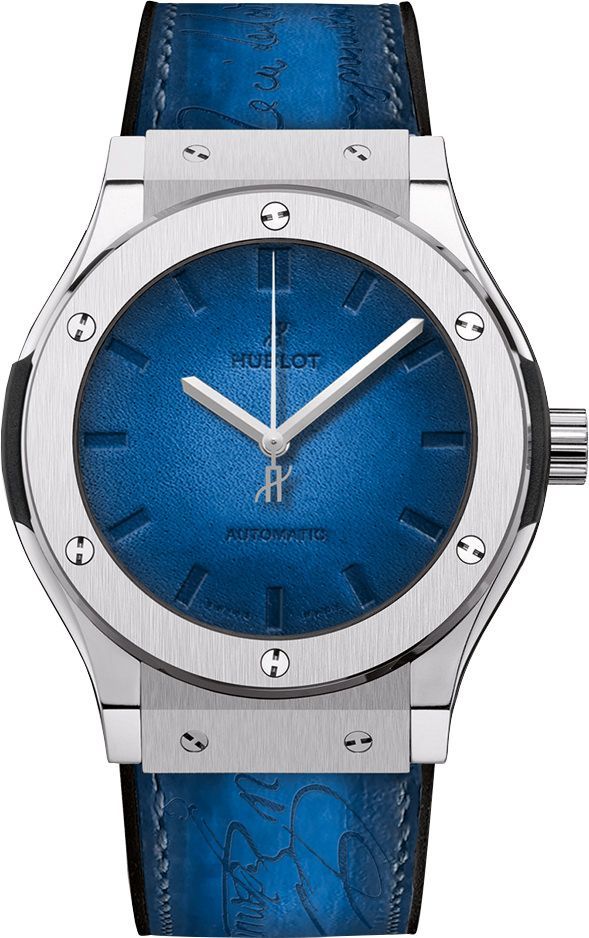 Hublot Classic Fusion 45 MM Blue Dial 45 mm Automatic Watch For Men - 1