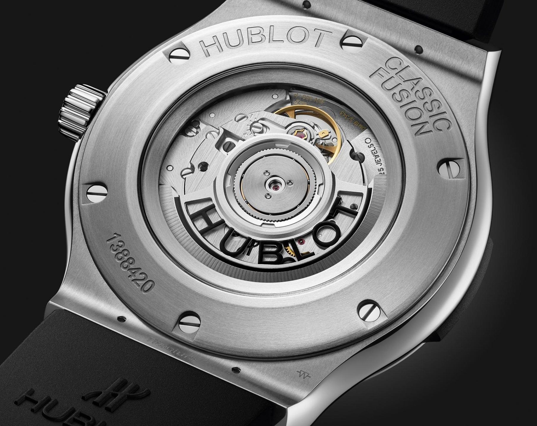 Hublot Classic Fusion 3-Hands Black Dial 45 mm Automatic Watch For Men - 4