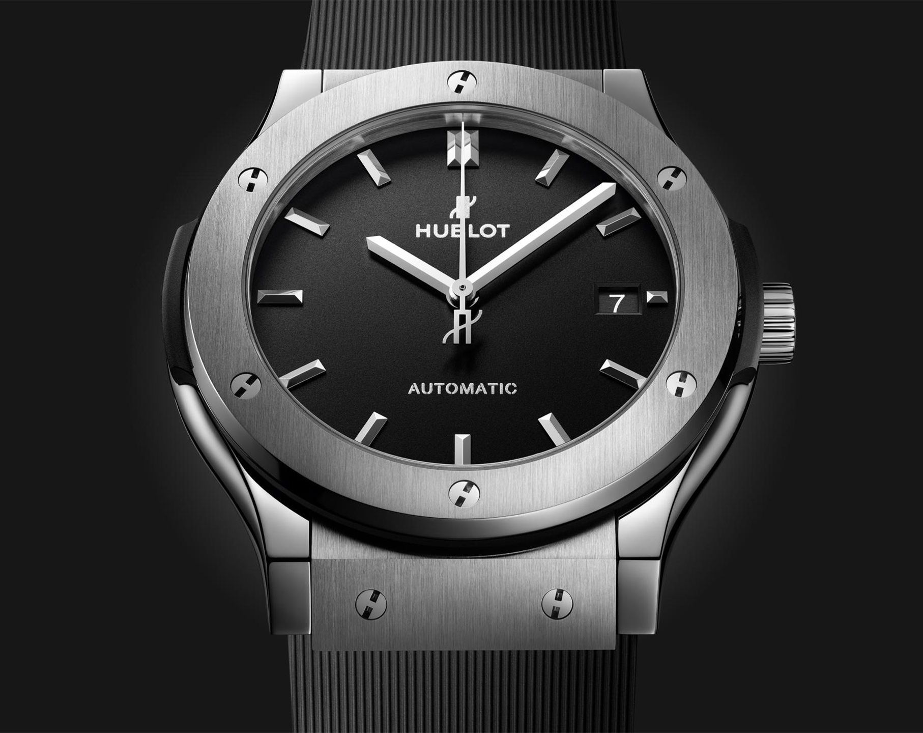Hublot Classic Fusion 3-Hands Black Dial 45 mm Automatic Watch For Men - 6