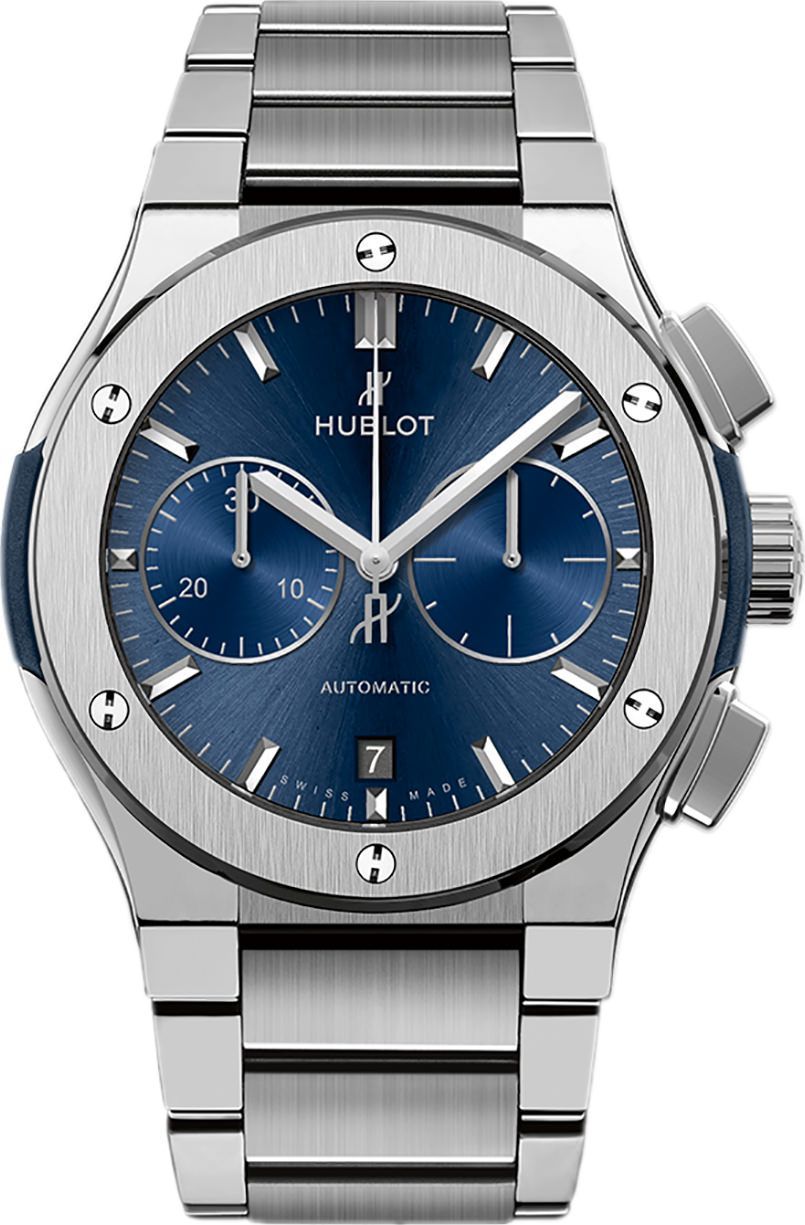 Hublot Classic Fusion Supermarine Chrono Blue Dial 45 mm Automatic Watch For Men - 1
