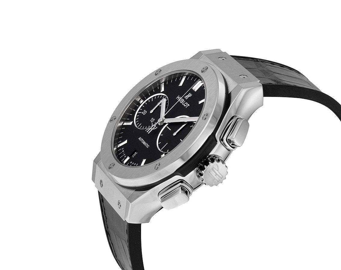 Hublot Chronograph 45 mm Watch in Black Dial For Men - 2