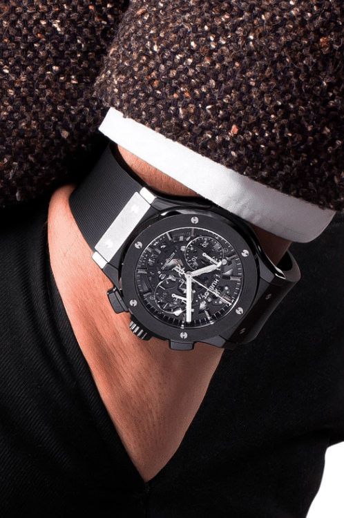 Classic fusion black magic hublot best sale