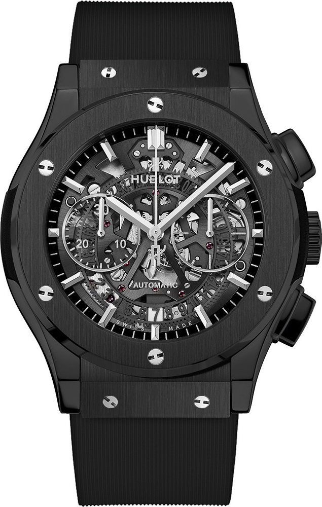 Hublot Classic Fusion Chronograph Skeleton Dial 45 mm Automatic Watch For Men - 1