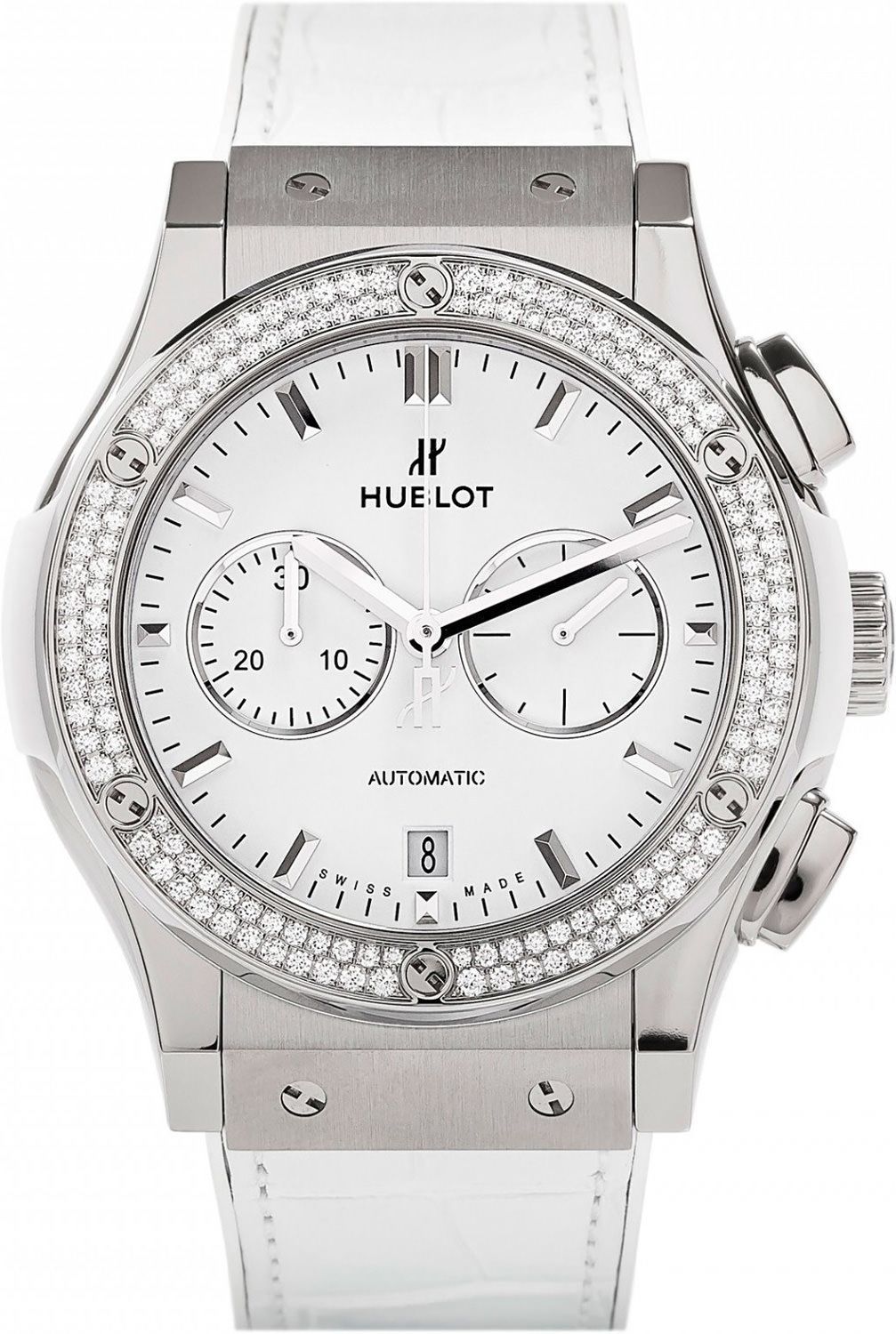 Hublot Classic Fusion  White Dial 42 mm Automatic Watch For Men - 1