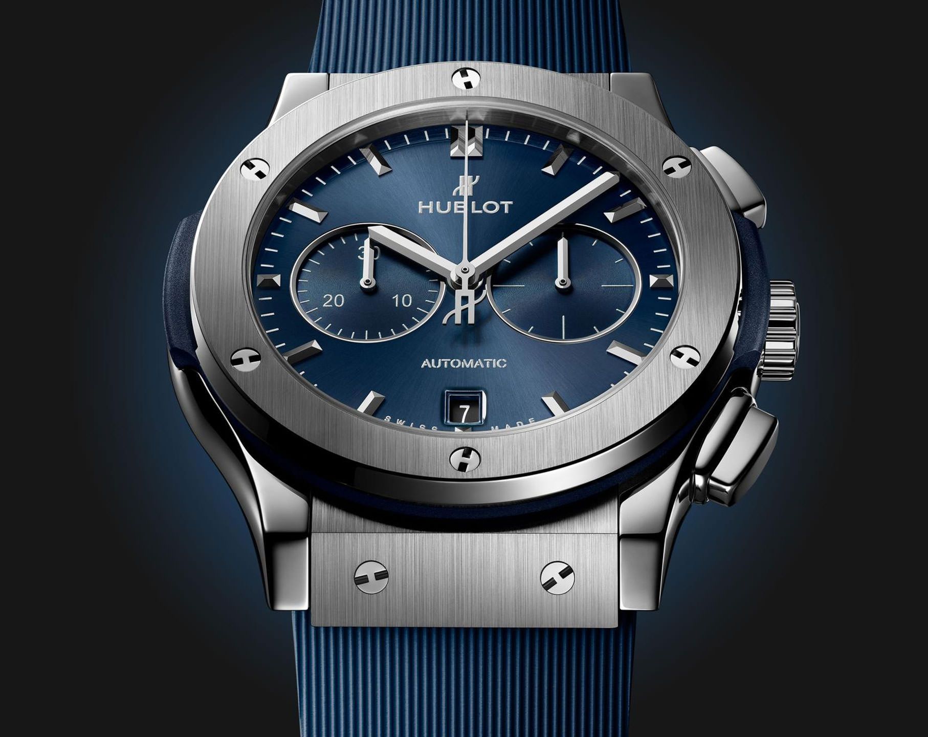 Hublot Classic Fusion Chronograph Blue Dial 42 mm Automatic Watch For Men - 4