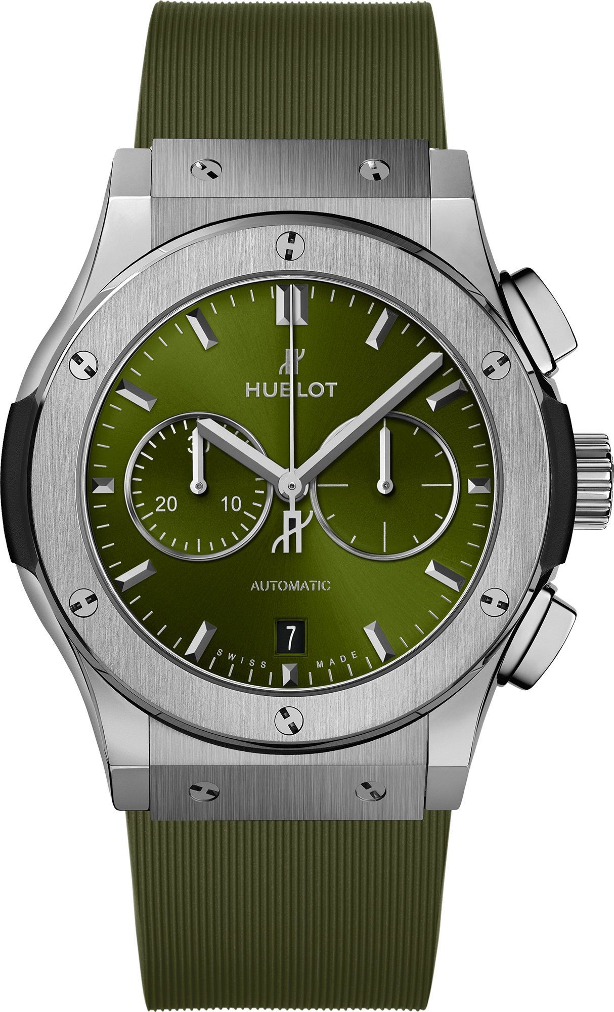Hublot Classic Fusion Chronograph Green Dial 42 mm Automatic Watch For Men - 1