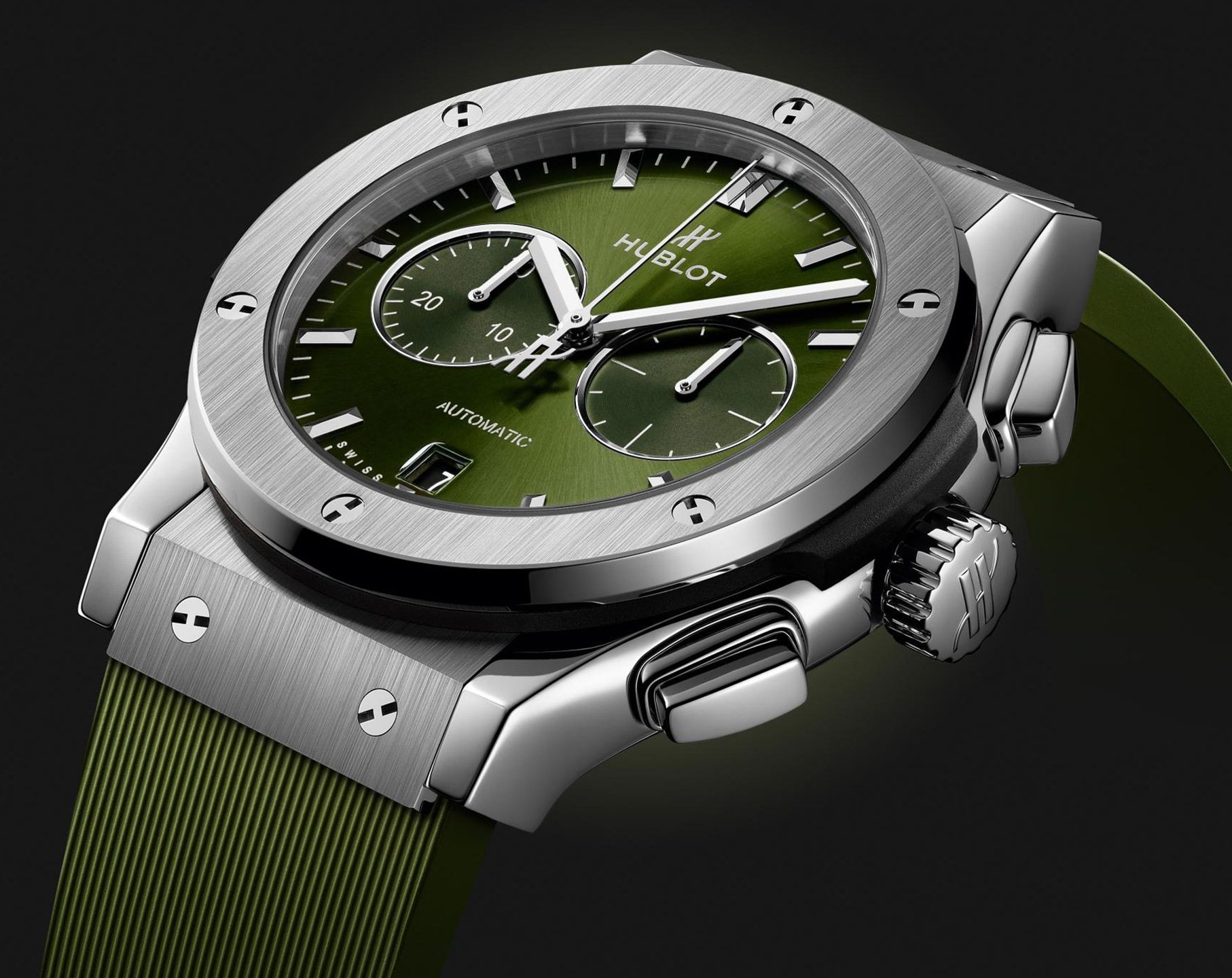 Hublot Classic Fusion Chronograph Green Dial 42 mm Automatic Watch For Men - 2