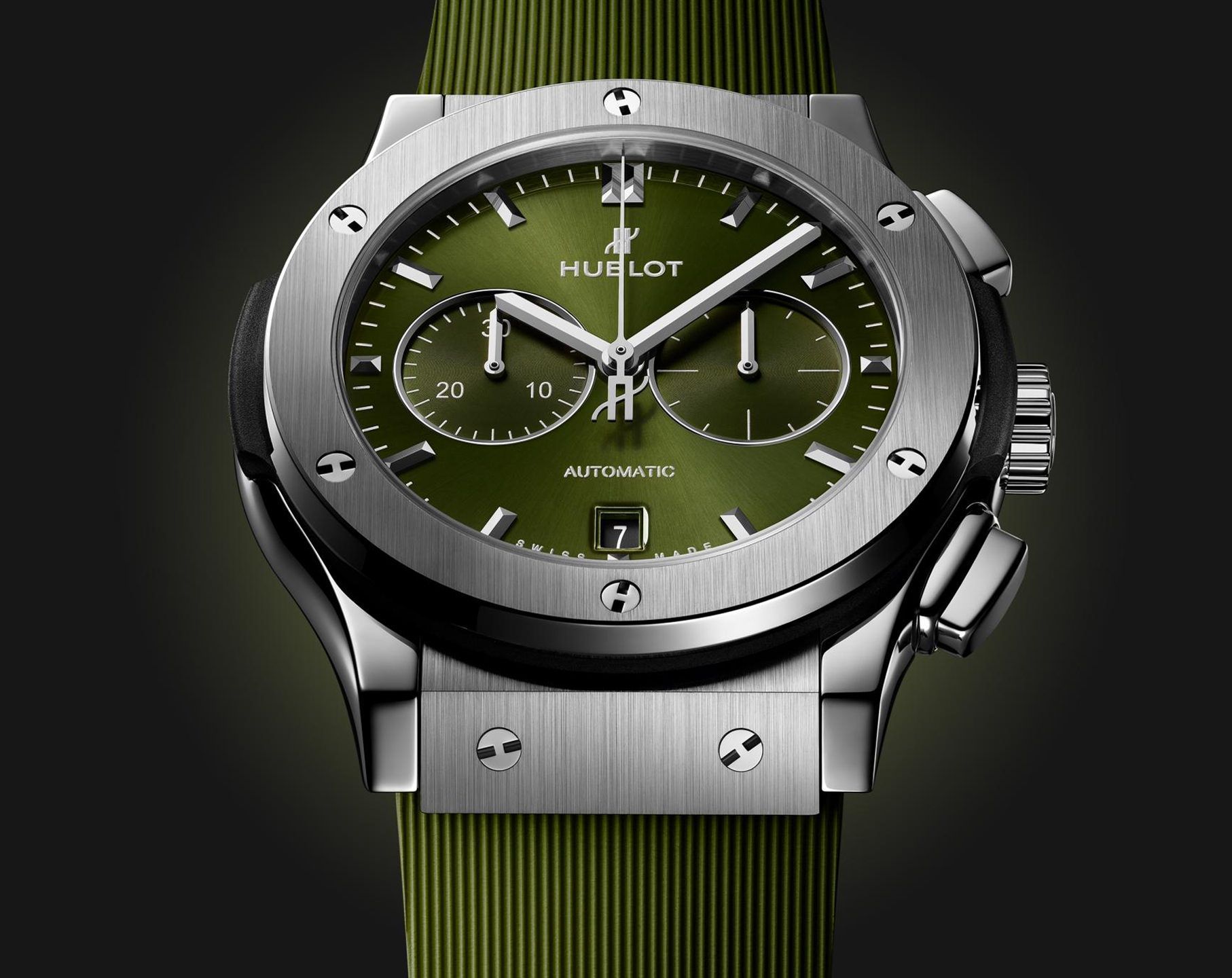 Hublot Classic Fusion Chronograph Green Dial 42 mm Automatic Watch For Men - 5