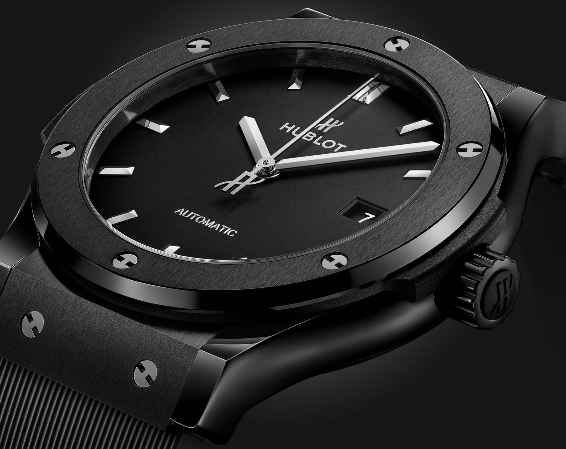 Hublot Classic Fusion 3-Hands Black Dial 42 mm Automatic Watch For Men - 2